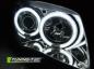 Preview: CCFL Angel Eyes Scheinwerfer für BMW 1er E81, E82, E87, E88 04-11 chrom