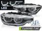 Preview: Voll LED Scheinwerfer Tagfahrlicht für BMW 3er F30 F31 Bj. 11-15 Schwarz
