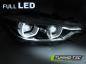 Preview: Voll LED Scheinwerfer Tagfahrlicht für BMW 3er F30 F31 Bj. 11-15 Schwarz