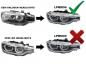 Preview: Voll LED Scheinwerfer Tagfahrlicht für BMW 3er F30 F31 LCI Facelift 15- Schwarz