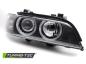 Preview: Xenon Angel Eyes Scheinwerfer für BMW 5er E39 Facelift (LCI) 00-03 schwarz