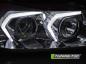 Preview: LED Angel Eyes Scheinwerfer Set für BMW 3er E90/E91 05-08 chrom mit LED Blinker