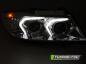 Preview: VOLL LED Angel Eyes Scheinwerfer Set für BMW 3er E90/E91 05-08 chrom