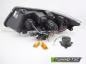 Preview: VOLL LED Angel Eyes Scheinwerfer Set für BMW 3er E90/E91 05-08 schwarz