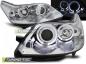 Preview: LED Angel Eyes Scheinwerfer für Citroen C4 04-10 chrom