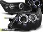 Preview: LED Angel Eyes Scheinwerfer für Citroen C4 04-10 schwarz