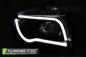 Preview: Scheinwerfer LED Tagfahrlicht Optik für Dacia Duster Bj. 10-14 Schwarz LTI