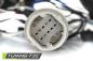 Preview: LED Angel Eyes Scheinwerfer für Fiat Grande Punto 05-08 schwarz
