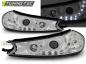 Preview: LED Tagfahrlicht Design Scheinwerfer für Ford Mondeo MK1 96-00 chrom