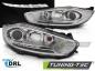 Preview: Scheinwerfer DRL LED Tagfahrlicht für Ford Fiesta MK7 Bj. 13-17 Chrom