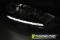 Preview: Scheinwerfer DRL LED Tagfahrlicht für Ford Fiesta MK7 Bj. 13-17 Schwarz
