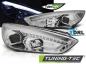 Preview: Scheinwerfer DRL LED Tagfahrlicht für Ford Focus 3 15-18 Chrom + dynamische Blinker