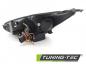 Preview: Scheinwerfer DRL LED Tagfahrlicht für Ford Focus 3 15-18 Schwarz + dynamische Blinker