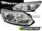 Preview: Scheinwerfer LED Tagfahrlicht Optik für Ford Focus 3 Bj. 11-14 Chrom