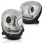 Preview: Scheinwerfer LED Tagfahrlicht Optik für Mini Countryman R60 Paceman R61 Bj. 10-14 Chrom LTI