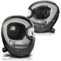 Preview: Scheinwerfer LED Tagfahrlicht Optik für Mini R60 R61 Bj. 10-14 Schwarz LTI