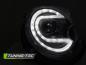 Preview: Xenon Scheinwerfer LED Tagfahrlicht Optik für Mini One Cooper  06-14 Schwarz LTI