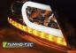 Preview: Scheinwerfer LED Tagfahrlicht Optik für Mercedes C-Klasse W204 Bj. 11-15 Chrom