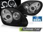 Preview: Scheinwerfer CCFL Angel Eyes für Mercedes SLK R170 Bj. 96-04 Schwarz