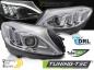 Preview: Scheinwerfer DRL LED Tagfahrlicht für Mercedes C-Klasse W205 Bj. 14-18 Chrom