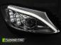 Preview: Scheinwerfer DRL LED Tagfahrlicht für Mercedes C-Klasse W205 Bj. 14-18 Chrom