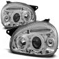 Preview: Scheinwerfer Angel Eyes für Opel Corsa B Bj. 93-00 Chrom
