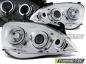 Preview: Scheinwerfer Angel Eyes für Opel Corsa C Bj. 00-06 Chrom