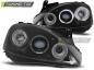 Preview: Scheinwerfer Angel Eyes für Opel Corsa C Bj. 00-06 Schwarz