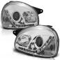 Preview: Scheinwerfer LED Tagfahrlicht für Opel Corsa B Bj. 93-00 Chrom