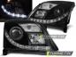 Preview: Scheinwerfer LED Tagfahrlicht Optik für Opel Vectra C / Signum Bj. 02-05 Schwarz