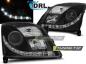 Preview: Scheinwerfer DRL LED Tagfahrlicht für Opel Vectra C / Signum Bj. 02-05 Schwarz