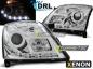 Preview: Xenon Scheinwerfer DRL LED Tagfahrlicht für Opel Vectra C / Signum 02-05 Chrom