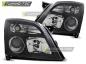 Preview: Scheinwerfer Klarglas für Opel Vectra C / Signum Bj. 02-05 Schwarz