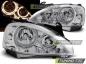 Preview: Scheinwerfer Angel Eyes für Opel Corsa C Bj. 00-06 Chrom