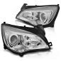 Preview: Scheinwerfer DRL LED Tagfahrlicht für Opel Astra J Bj. 09-15 Chrom LTI