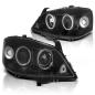 Preview: Scheinwerfer CCFL Angel Eyes für Opel Astra G Bj. 98-05 Schwarz