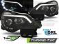 Preview: Scheinwerfer DRL LED Tagfahrlicht für Opel Corsa D Bj. 11-14 Schwarz LTI