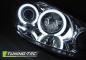 Preview: Scheinwerfer CCFL Angel Eyes für Peugeot 206 Bj. 98-06 Chrom
