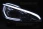 Preview: Scheinwerfer LED Tagfahrlicht Optik für Peugeot 208 Bj. 12-15 Chrom LTI