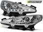 Preview: Scheinwerfer LED Tagfahrlicht Optik für Peugeot 207 Bj. 06-12 Chrom