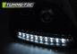 Preview: Xenon Scheinwerfer LED Tagfahrlicht Optik für Porsche Cayenne 955 02-06 Chrom