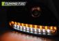 Preview: Xenon Scheinwerfer LED Tagfahrlicht Optik für Porsche Cayenne 955 02-06 Schwarz