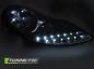Preview: Scheinwerfer LED Tagfahrlicht Optik für Porsche Boxster 986 /911 996 Black Glanz
