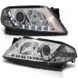 Preview: Scheinwerfer LED Tagfahrlicht Optik für Renault Laguna 2 Bj. 01-05 Chrom