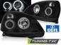 Preview: Scheinwerfer CCFL Angel Eyes für Renault Clio 2 Bj. 01-05 Schwarz