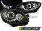 Preview: Scheinwerfer LED Tagfahrlicht Optik für Renault Twingo Bj. 07-11 Schwarz