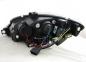 Preview: Scheinwerfer LED Tagfahrlicht Optik für Seat Leon 1P / Altea 5P 09-15 Schwarz