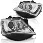 Preview: Scheinwerfer DRL LED Tagfahrlicht für Seat Ibiza 6J Facelift Bj. 12-15 Chrom