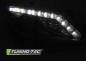 Preview: Scheinwerfer LED Tagfahrlicht Optik für Seat Ibiza 6J Bj. 08-12 Schwarz