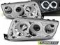 Preview: Scheinwerfer CCFL Angel Eyes für Skoda Fabia 1 Bj. 99-08 Chrom